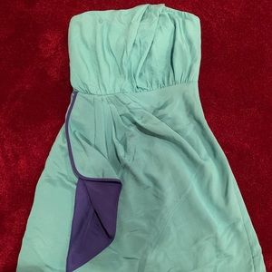 express strapless dress